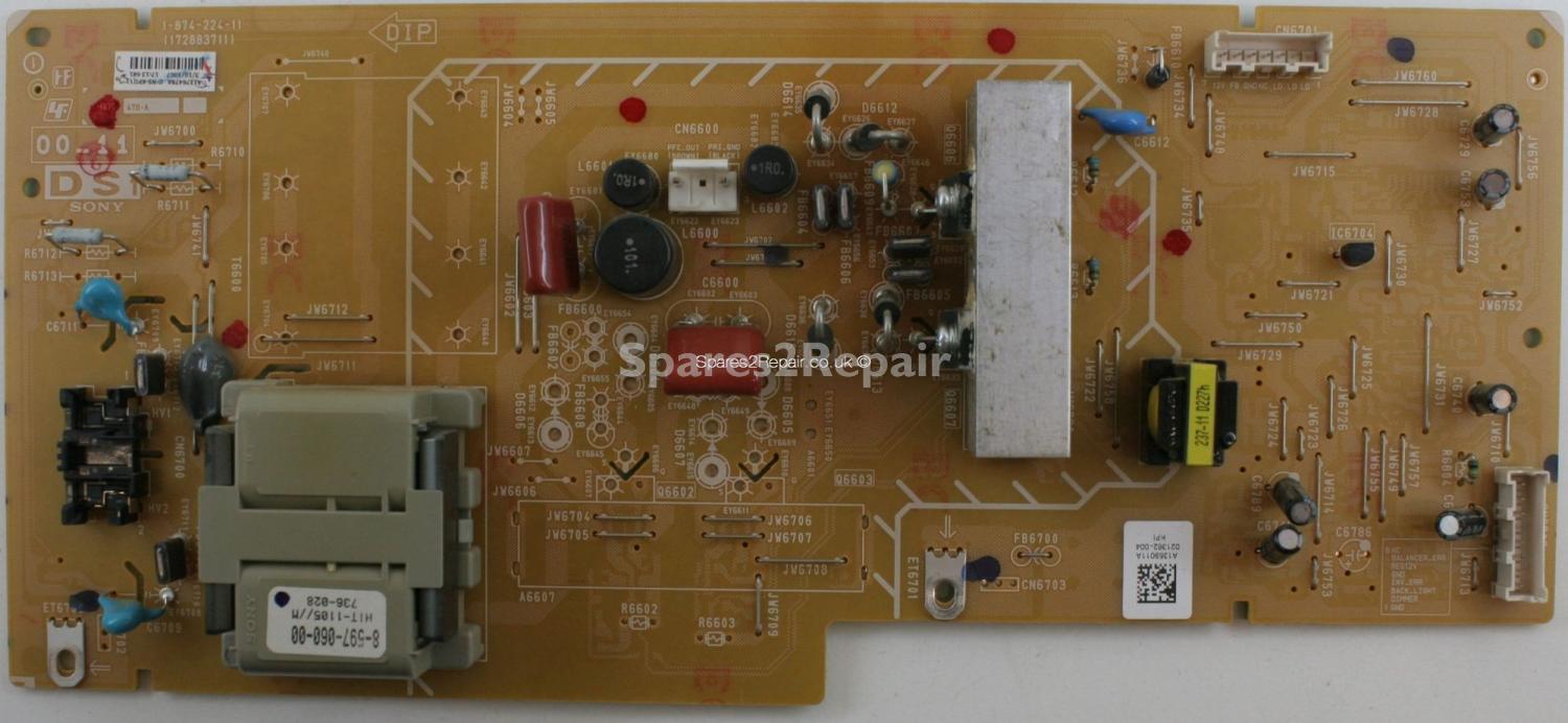 Sony KDL-40U3000 - Sub PSU - 1-874-224-11 - 172883711 - A-1276-478-A - A1276478A