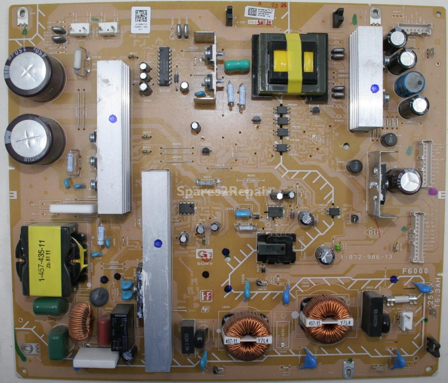 Sony KDL-40V3500 - PSU - 1-872-986-13 - A-1221-278-D