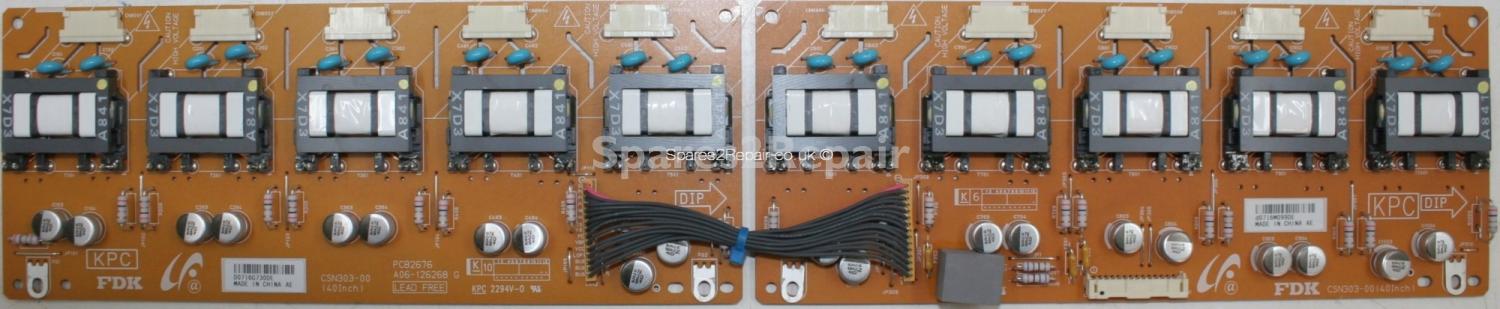 Sony KDL-40W2000 - Inverter - PCB2676 - A06-126268 G - PCB2677 - A06-126269 G