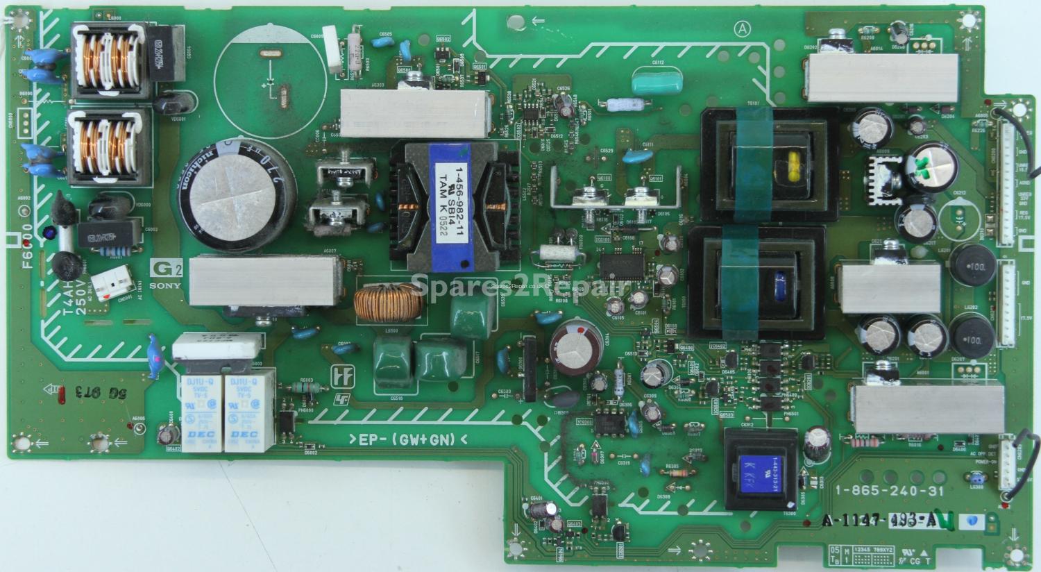 Sony KDL-32A12U - PSU - 1-865-240-31 - A-1124-146-A - A-1147-493-A