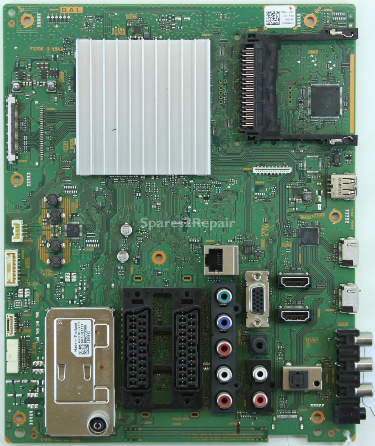 Sony KDL-32EX713 - Main AV - 1-881-636-23 - Y2008950I