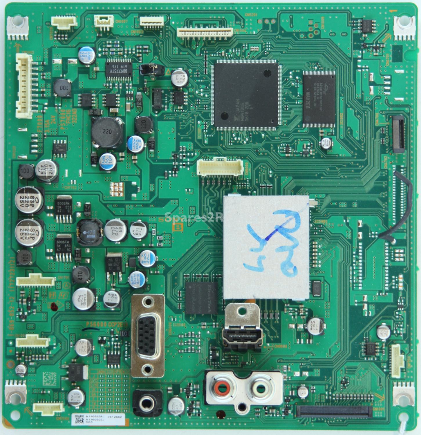 Sony KDL-32S2010 - HDMI - 1-869-852-12 - 172723112 - A1169594J