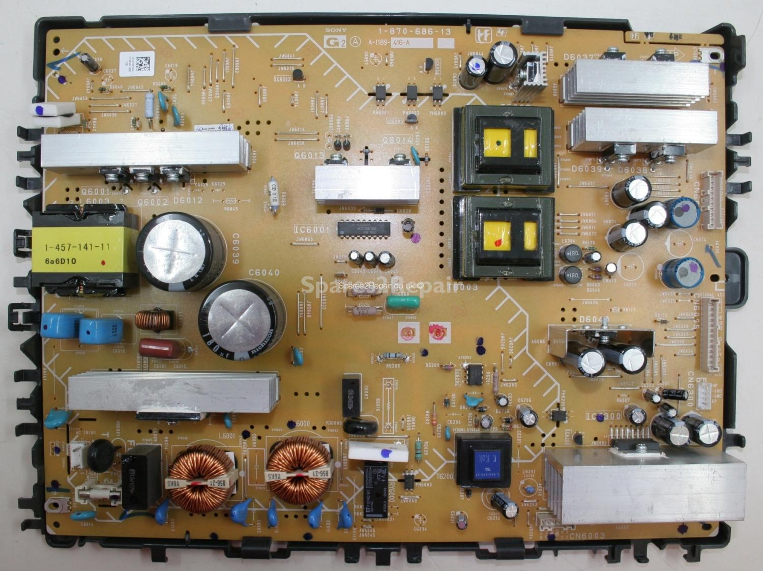 Sony KDL-40U2000 - PSU - 1-870-686-13 - A-1189-416-A