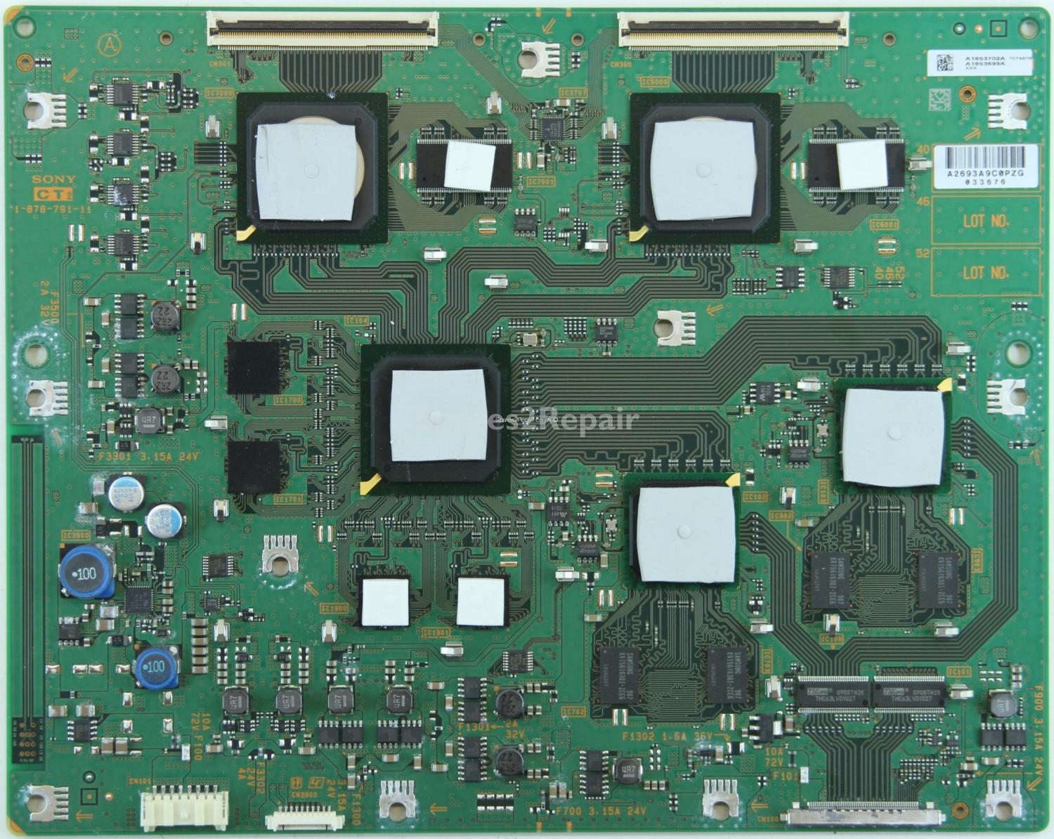 Sony KDL-40Z5500 - T-Con - 1-878-791-11 - A1653702A