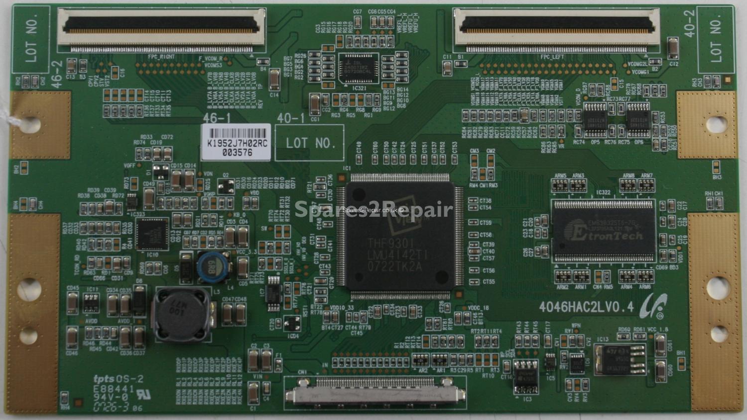 Sony KDL-46W2000 - LVDS - 4046HAC2LV0.4 - LJ94-01952J