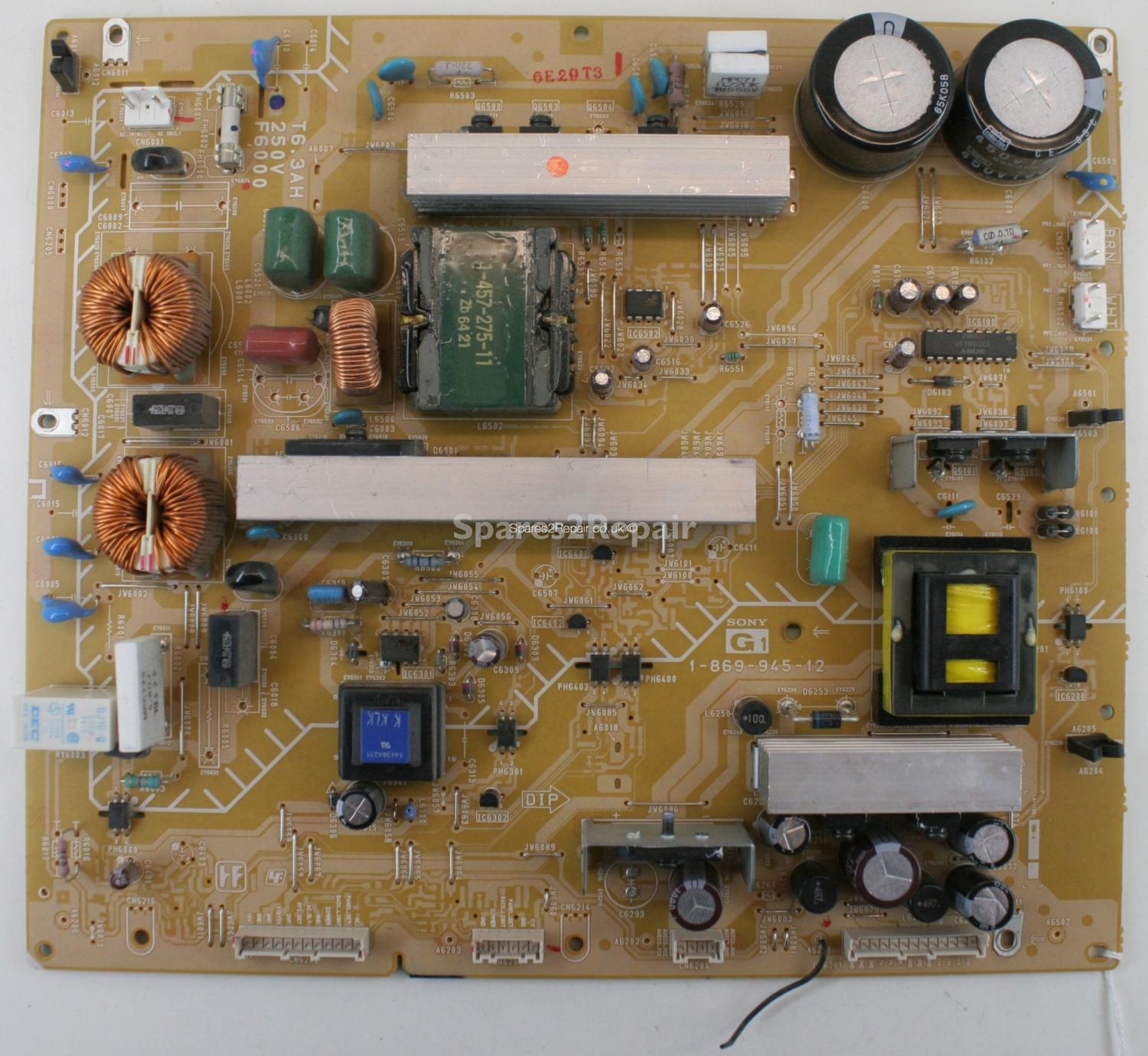 Sony KDL-46X2000 - PSU - 1-869-945-12 - A-1196-186-A - A1198391A