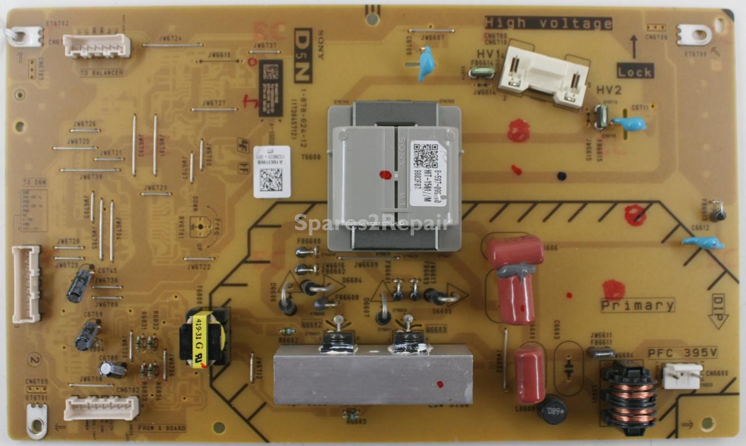 Sony KDL-52V5810 - PSU - 1-878-624-12 - 173045712 - A1663196B - D5N