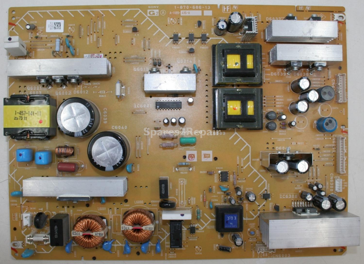 Sony KLV-40U2530 - PSU - 1-870-686-13 - A-1189-416-A