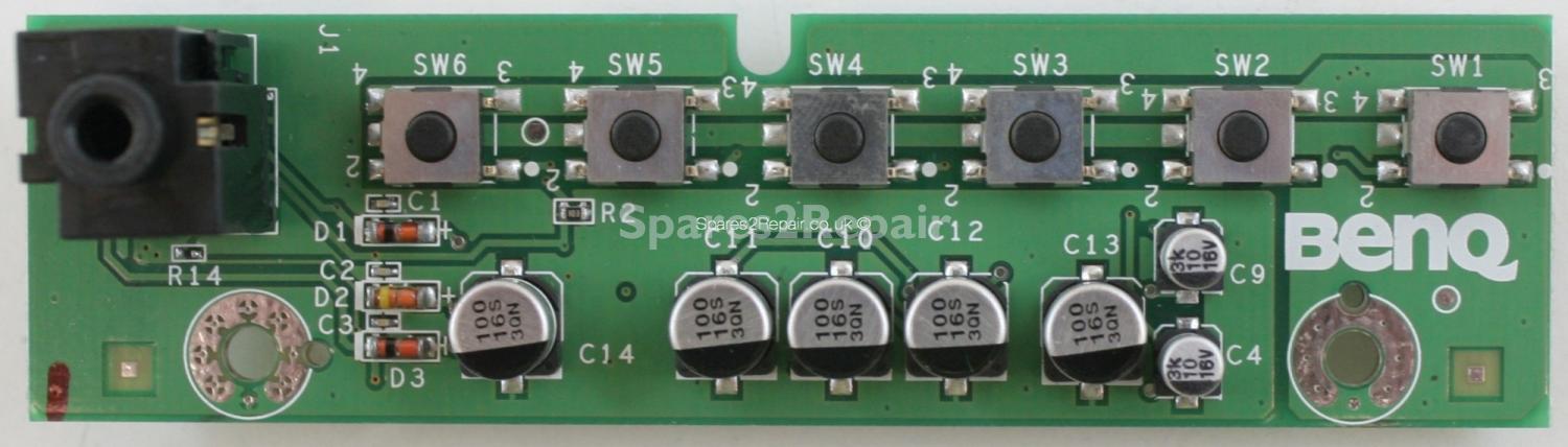 Thomson 27LCDB03B - Buttons - 48.M2302.A00 - 55.M2302.001