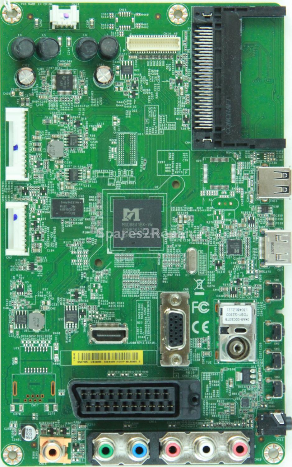 Toshiba 39L2333D - Main AV - L2300 - REV:1.03A - 60EB40M1HD01P - 32L2333D_G
