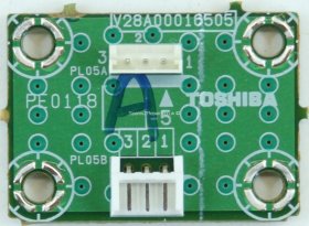 Toshiba 37WLT66s - Connector - PE0118 A-5 - V28A00016505