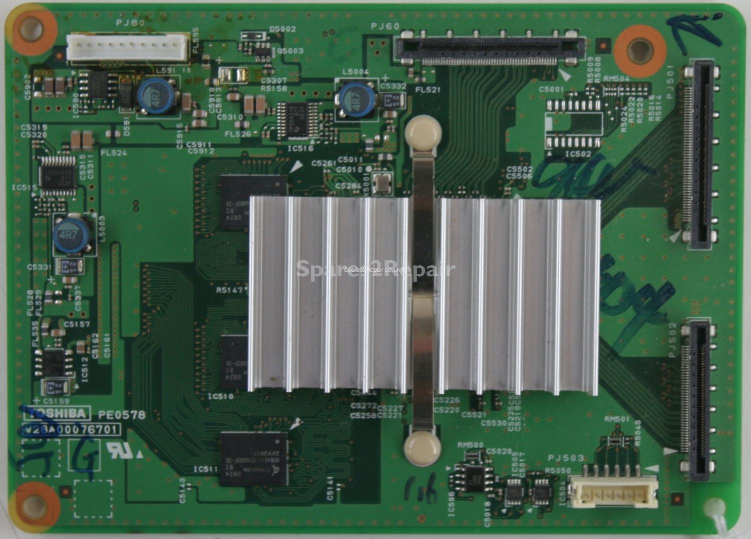 Toshiba 42RV555D - Control board - PE0578 - V28A00076701