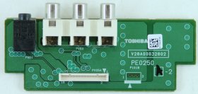 Toshiba 42X3030D - Side AV - PE0250 A-2 - V28A00032802