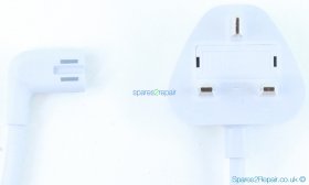 UK Mains Plug to Right Angle IEC C7 - 10A - 3M - Grey - Figure 8