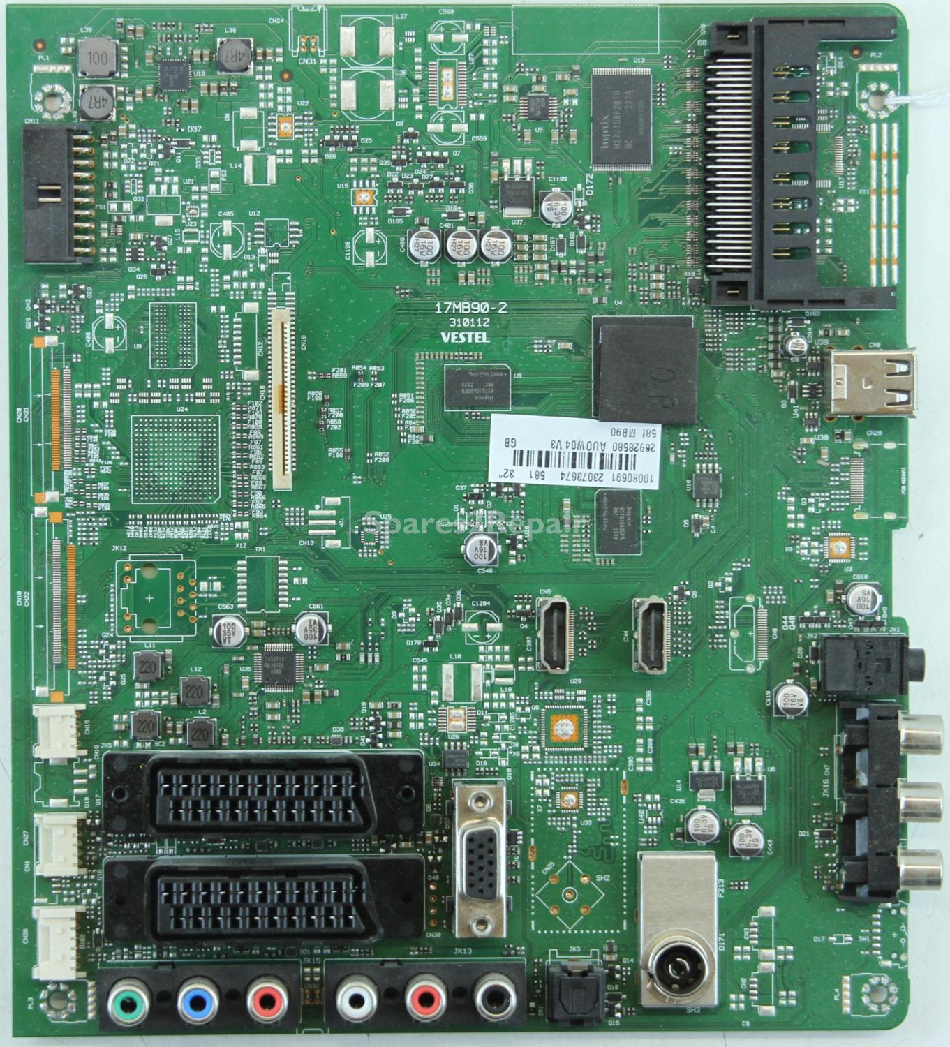 Vestel 32 Inch - Main AV - 23073674 - 17MB90-2 - 310112