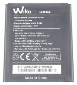 Wiko Phone Battery Packs - Battery With Label